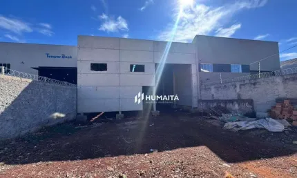 Barracão para alugar, 500 m² por r$ 10.000/mês - vila ziober - londrina/pr