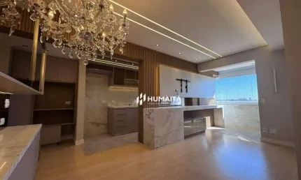 Apartamento com 3 dormitórios à venda, 75 m² por r$ 690.000,00 - gleba palhano - londrina/pr