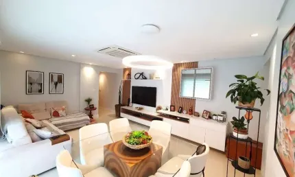 Apartamento à Venda em Santos-SP, Bairro Embaré: 3 Quartos, 3 Suítes, 2 Salas, 4 Banheiros, 2 Vagas de Garagem, 93m² de Área.
