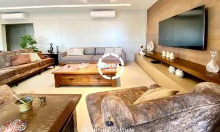 Residencial Machado de Assis: Apartamento de luxo com 3 suítes, 3 salas e 204m² no Boqueirão, Santos-SP. Venha conferir!