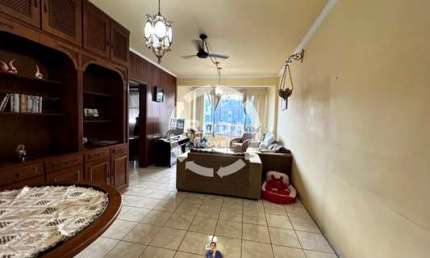 Apartamento para venda no bairro do Campo Grande em Santos.