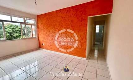 Apartamento à venda em Santos-SP, no Boqueirão: 2 quartos, 1 sala, 2 banheiros, 1 vaga e 82m² de área!