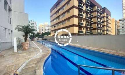 Imperdível oportunidade: Apartamento de luxo no Gonzaga, Santos-SP, 3 quartos, 3 suítes, 2 salas, 4 banheiros, 3 vagas, 181m².