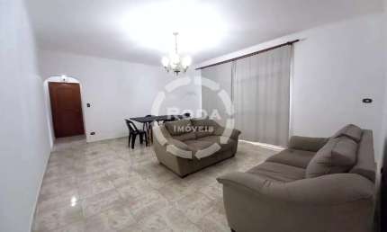 Venda de Apartamento no Embaré, Santos-SP: 2 Quartos, 1 Suíte, 2 Salas, 2 Banheiros, 1 Vaga de Garagem, 103 m².