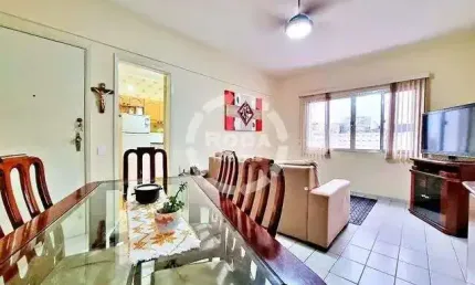 Apartamento à venda em Santos-SP, Campo Grande: 2 quartos, 1 suíte, 2 salas, 2 banheiros, 1 vaga e 90m² de área. Venha conferir!