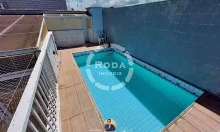 Cobertura à venda em Santos-SP, bairro Aparecida: 5 quartos, 1 suíte, 2 salas, 4 banheiros, 2 vagas, 256m². Imperdível!