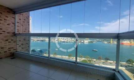 Apartamento de luxo na Ponta da Praia: 3 quartos, 1 suíte, 2 salas, 3 banheiros, 2 vagas, 123m² - Residencial Stella Magna