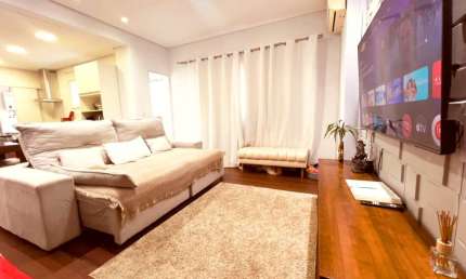Apartamento de alto padrão à venda ou locação em Santos-SP, no bairro José Menino. 3 quartos, 1 suíte, 2 salas, 3 banheiros, 2 vagas, 82m² - Manaíra &amp; Imbassaí.