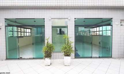 Sala comercial para locação em Santos-SP, bairro Aparecida: 2 salas, 2 banheiros, 1 vaga, 200m². Agende sua visita agora!