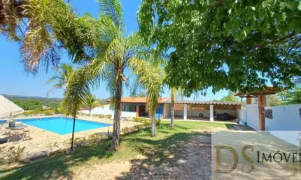 CHÁCARA COM 3000 M² NO CONDOMÍNIO SANTA INÊS EM ITU/SP, COM PISCINA, CAMPINHO, ÁREA GOURMET, CASA COM COZINHA, SALA, LAVANDERIA, SALA DE JANTAR E ETC