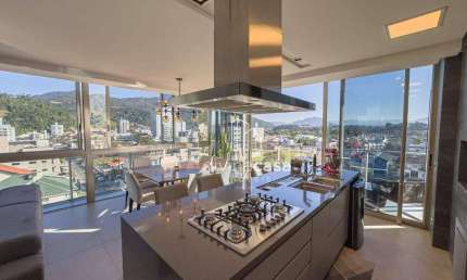 Apartamento com 3 dormitórios à venda, 128 m² por R$ 1.600.000,00 - Vila Nova - Jaraguá do Sul/SC