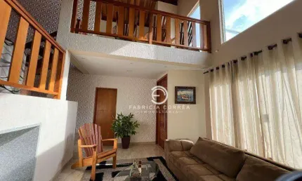 Casa com 5 dormitórios para alugar, 460 m² por R$ 7.970,00/mês - Campos Do Conde - Taubaté/SP