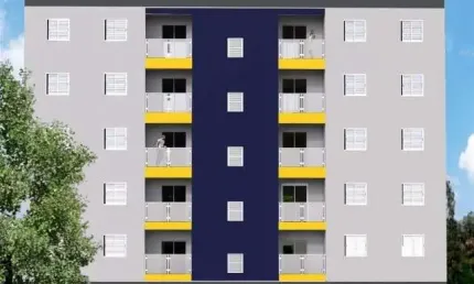 Apartamento com 2 dormitórios à venda, 64 m² por R$ 316.990,00 - Residencial Villa Di Capri - Taubaté/SP