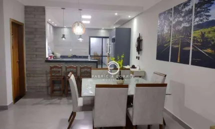 Casa com 3 dormitórios à venda, 170 m² por R$ 1.040.000,00 - Condomínio Residencial Tecoara - Taubaté/SP