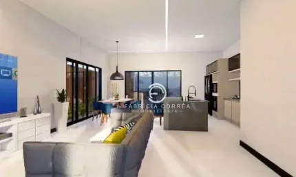 Sobrado com 3 dormitórios à venda, 160 m² por R$ 670.000,00 - Condomínio Recanto Tropical - Taubaté/SP