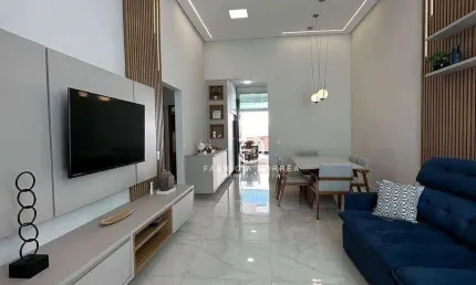 Casa com 3 dormitórios à venda, 144 m² por R$ 1.090.000,00 - Condomínio Residencial Tecoara - Taubaté/SP