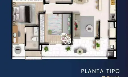 Apartamento com 2 dormitórios à venda, 76 m² por R$ 640.560,00 - Jardim das Nações - Taubaté/SP