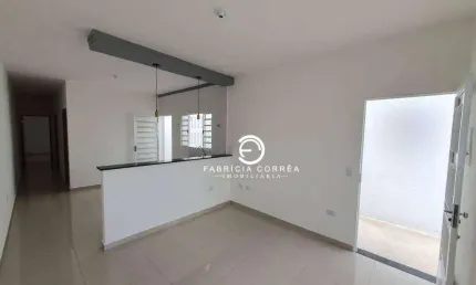 Casa nova com 2 Dormitórios e cozinha americana disponível para venda em Taubaté.
