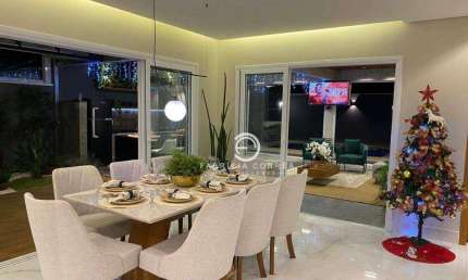 Sobrado com 3 dormitórios para alugar, 329 m² por R$ 14.000,00/mês - Condomínio Ouro Ville - Taubaté/SP