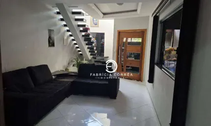 Sobrado com 3 Dormitórios, Suíte e Espaço Gourmet com Churrasqueira