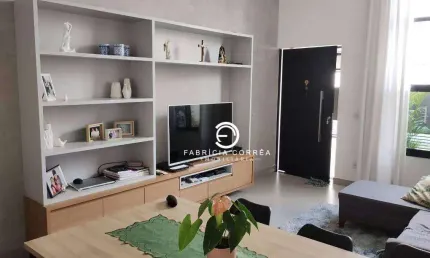 Casa com 3 dormitórios, escritório e planejados em todos os cômodos