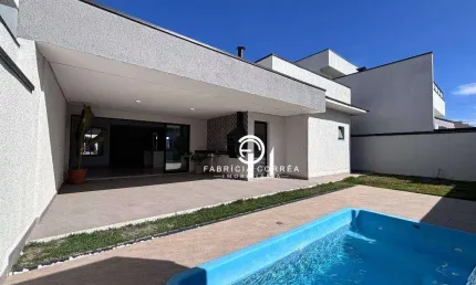 Casa Moderna com Piscina, Área Gourmet e Automação à Venda – Estuda Permuta