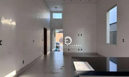 Casa em Construção com 3 Suítes, Piscina e Área Gourmet em Condomínio Fechado