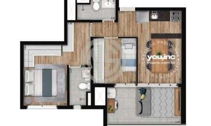 Apartamento com 2 quartos à venda na Rua Senador Milton Campos, 175, Santo Amaro, São Paulo