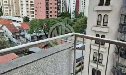 Apartamento com 1 quarto para alugar na Alameda dos Aicás, Indianópolis, São Paulo