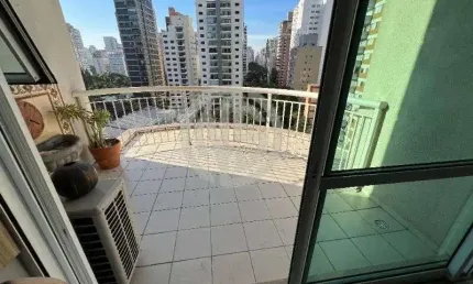 Apartamento com 1 quarto para alugar na Rua Diogo Jácome, Jardim Carlu, São Paulo