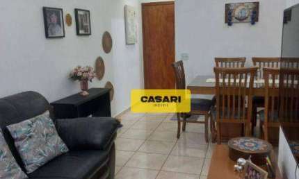 Apartamento à venda, 72 m² por R$ 430.000,00 - Vila Euclides - São Bernardo do Campo/SP