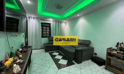 Sobrado com 3 dormitórios à venda, 158 m² - Alves Dias - São Bernardo do Campo/SP