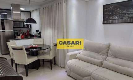 Apartamento com 1 dormitório à venda, 58 m² - Parque das Nações - Santo André/SP