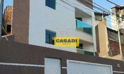 Cobertura com 2 dormitórios à venda, 80 m² - Jardim Alzira Franco - Santo André/SP