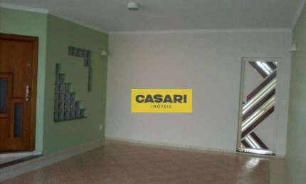 Sobrado com 3 dormitórios à venda, 246 m² - Campestre - Santo André/SP