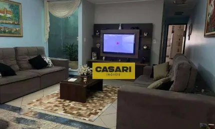 Sobrado com 3 dormitórios à venda, 291 m² - Campestre - Santo André/SP