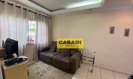 Apartamento com 2 dormitórios à venda, 58 m² - Vila Tibiriçá - Santo André/SP