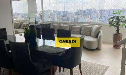 Cobertura com 3 dormitórios à venda, 199 m² - Centro - Santo André/SP