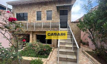 Casa com 4 dormitórios à venda, 401 m² - Vila Luzita - Santo André/SP