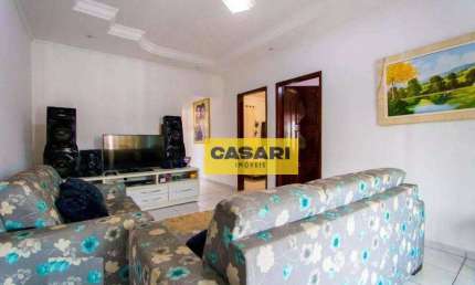 Casa com 2 dormitórios à venda, 224 m² - Parque Novo Oratório - Santo André/SP
