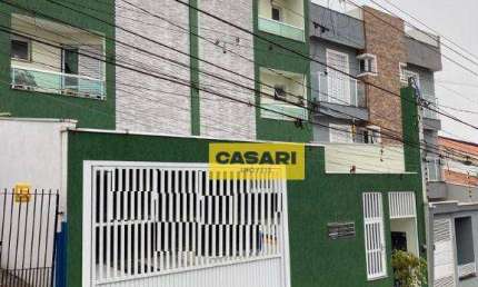 Cobertura com 2 dormitórios à venda, 100 m² - Parque Oratório - Santo André/SP