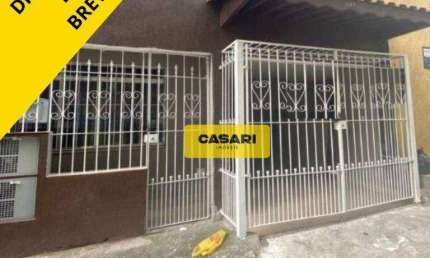 Casa com 1 dormitório para alugar, 57 m² - Alves Dias - São Bernardo do Campo/SP