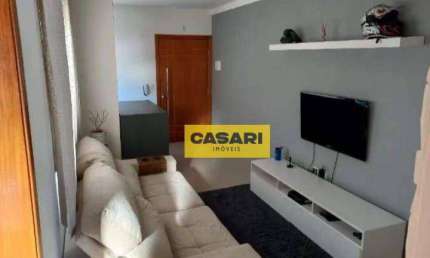 Cobertura com 2 dormitórios à venda, 110 m² - Jardim Bela Vista - Santo André/SP