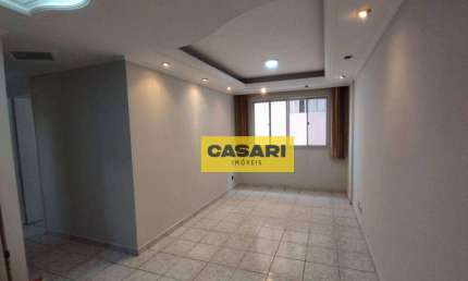 Apartamento com 3 dormitórios para alugar, 65 m² - Vila Palmares - Santo André/SP