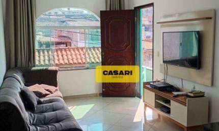 Sobrado com 3 dormitórios à venda, 127 m² - Planalto - São Bernardo do Campo/SP