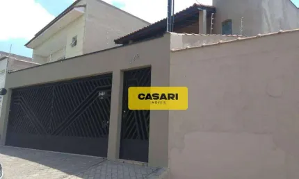 Sobrado com 4 dormitórios, 300 m² - venda por R$ 900.000,00 ou aluguel por R$ 8.108,33/mês - Utinga - Santo André/SP