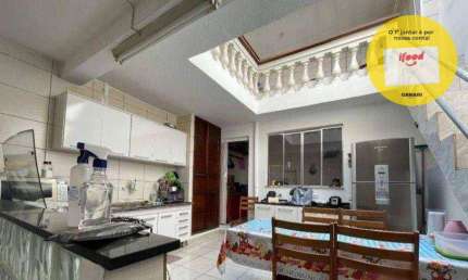 Sobrado com 3 dormitórios à venda, 298 m² - Jordanópolis - São Bernardo do Campo/SP