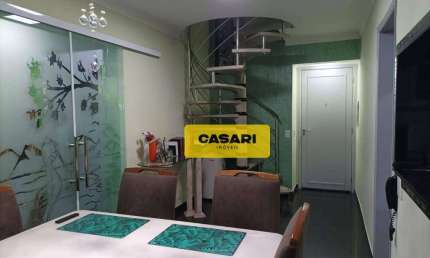 Cobertura à venda, 103 m² por R$ 684.000,00 - Casa Branca - Santo André/SP