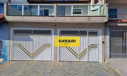 Sobrado com 3 dormitórios à venda, 180 m² - Nova Petrópolis - São Bernardo do Campo/SP