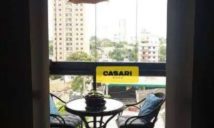 Apartamento com 3 dormitórios à venda, 95 m² - Vila Valparaíso - Santo André/SP